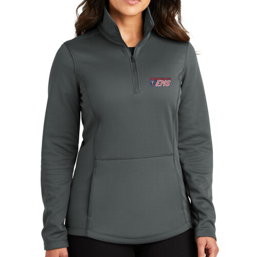 Ladies Smooth Fleece 1/4 Zip Thumbnail